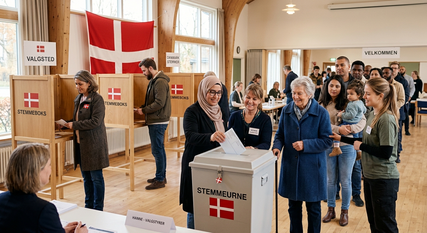 Danske valg: Sådan fungerer valgprocessen