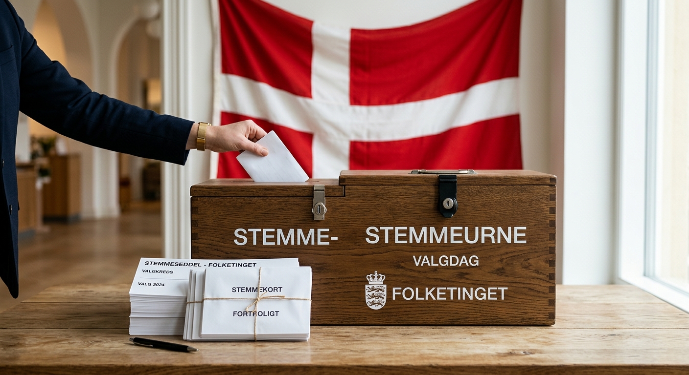 Danske valg: Sådan fungerer valgprocessen